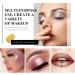 Reddhoon 6 Colors Liquid Glitter Eyeshadow Set Diamond Shimmer Metallic Liquid Eyeshadow Waterproof Long Lasting Quick Drying Sparkling Eye Shadow Makeup Set Set A - Buy Online on GoSupps.com