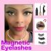 MRS GWEN 3D Magnetic Faux Mink Eyelashes Set with Black Eyeliner & Applicator Tool - Natural & Dramatic Reusable Fake Lashes - No Glue - Shop Internationally - Buy Online on GoSupps.com
