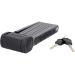 Fischer folding lock PROTEC FKS85 Soft-Touch bicycle lock folding lock with 2 keys 85 cm black