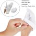 40 Pcs White Cotton Work Gloves Inspection Jewelry Dry Hand Moisturizing Gloves for Men Women - Buy Online on GoSupps.com
