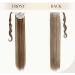 32 inches Super Long Straight Wrap Around Ponytail Hair Extension Clip in Ponytail Hair Extensions Hairpiece for Women Light Brown & Ash Blonde - Buy Online on GoSupps.com