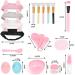 Buy Fororeh 20-Piece Silicone Mask Brush Set with Hair Bands & Bowl | Ideal Face Mask Brushes for Girls | DIY Beauty Products - Buy Online on GoSupps.com
