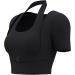 Shop Women's Large Size Monochrome Yoga Bra | Sports Back Bra for Running Swimming & Leisure | Perfect Gift for Women - Buy Online on GoSupps.com