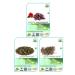 Pack of 3 dried Bhringraj Brahmi and Hibiscus flowers for hair growth and strengthening 300g