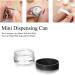 Pudsern 105-Piece 10g Cosmetic Sample Container Set - Empty Round Plastic Jars for Creams Nail Polish Lip Balm & Makeup Storage - 7 Color Options - Buy Online on GoSupps.com