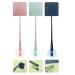 ECOESPTI Fly Swatter, 3Pcs Long Handle Heavy Duty Fly Swatter, Durable Plastic Fly Killers with Tweezers Plastic M