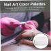 3 pi ces Palette de Manucure Transparente pour Ongles Plateau de M lange Portable et pour et Cosm tiques Plateau Exposition Pratique pour Salon et Voyage - Buy Online on GoSupps.com