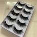 minkissy 5 Pairs Natural False Lashes Natural Fake Eyelashes Cross Eyelashes Natural Eyelashes Black Dense 3d Dense Eyelash - Buy Online on GoSupps.com