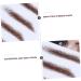 FOMIYES 12 Pcs Eyebrow Stickers Waterproof Makeup 6d Eyebrows Stickers Eyebrow Stencils 4d Hair Shaper - Buy Online on GoSupps.com