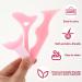 Jeffdad 4-Piece Reusable Silicone Eyeliner Template Set - Pink | Multifunctional Makeup Tool for Beginners and Professionals - Buy Online on GoSupps.com