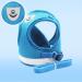 Meioro Adjustable Dog Harness with Leash - Soft Padded Vest for Small & Medium Dogs Reflective Design Dishwasher-Friendly Black & Azure Blue (XL 47-52cm) - Buy Online on GoSupps.com