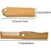EQLEF Sandalwood Beard Comb - Anti-Static Wooden Folding Comb for Men - Buy Online on GoSupps.com