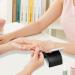 Beaupretty Nail Arm Rest Manicure Hand Pillow - Professional U Shape Cushion for Nail Desk Station in Black - Buy Online on GoSupps.com