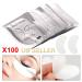 BeautyU&Me 100 Pairs Eye pads Eyelash Pad Gel Patch Lint Free Lashes Extension Mask Eyepads