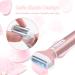 Mcbazel Cordless Electric Lady Shaver 4 in 1 USB Rechargeable Hair Remover - Pink - Buy Online on GoSupps.com