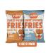 Spudsy Sweet Potato Fries | Vegan, Gluten Free Snacks | Plant-Based, Allergen-free, Non-GMO, Kosher, Superfood Snack | 2 Pack, 4 oz Bags (Cheese Fry / Sea Salt Fry)