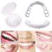 Xiaocui teeth prosthesis teeth cosmetic dentistry snap on instant perfect smile teeth veneers comfort fit (top + below) 2 parts/set