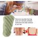 Konjac Bathing Peeling Sponge - 3 Pieces Gentle Natural Cleaning Body Massage Tool (Green) | Pure & Eco-Friendly - Buy Online on GoSupps.com