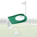 Yosoo Health Gear Golf Practice Putting Cup, Plastic Golf Putting Cup Mat with Hole Golf Putter Regulation Training Aid for Indoor Outdoor