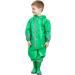 De feuilles Kids Button Rain Suit | Waterproof Puddle Suits with Hood | Green | 2-3 Years - Buy Online on GoSupps.com