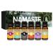 Eternal Essence Namaste Garden Set of 6 Premium Fragrance Oils - Nightly Ritual Citrus Mantra Saje Present Moment Sweet Namaste Citrus Cleanse and More - for Candle Soap Making & More - 10ML