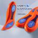 Buy CSCDD Sports Elasticity Insoles - Shock Absorbing Breathable Shoe Inserts for Orthopedic Support & Running Comfort - Buy Online on GoSupps.com