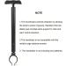 Adjustable Self Balance Hoverboard Handle Bar Extension | Knee Bar Balancing Scooter Armrest | Telescoping Design for Mini Scooter 6.5'' 8'' 10'' | Kids and Adults - Buy Online on GoSupps.com