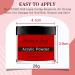 28g/box Professional Acrylic Nail French Manicure Powder Set - White, Clear, Red, Nude | HJ-NAP017 (No.7) - Buy Online on GoSupps.com