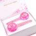 Poleview Pink Glitter Ice Globes for Facials - Cooling Face Roller for Skincare, Anti-Ageing, and Circulation Enhancement - Buy Online on GoSupps.com