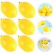 Zerodeko Faux Flower Garland 6pcs Mini Imitation Lemon Artificial Lemons Faux Plant Decor Lifelike Lemons Puzzle Toys Brain Toy Fruit Ornament Home Decor Household Products Toddler Pvc - Buy Online on GoSupps.com
