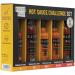 Sauce Shop Hot Sauce Challenge Gift Set - 1x Original Hot Sauce (160ml) 1x Sriracha Chilli Sauce (260g) 1x Buffalo Hot Sauce (160ml) 1x Habanero Hot Sauce (160ml) 1x Habanero Ketchup (255g) - Buy Online on GoSupps.com
