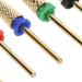Nail Grinder Bits Stainless Steel Shaping Cutting Accessory Nail Grinding Head for Beauty Salon - Buy Online on GoSupps.com