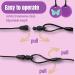 Buy 2Pcs Sensory Chew Necklace for Toddlers | Silicone Teething Relief Toy - Purple - Buy Online on GoSupps.com