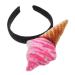 FRCOLOR Ice Cream Headband for Girls Spa Headband Makeup Headband Women's Headbands for Hair Headband for Women Vegetable Headwear Accessories