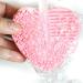 Glamza Durable Makeup Brush Cleaner Cosmetic Cleaning Silicone Egg Heart Glove Tool UK - Buy Online on GoSupps.com