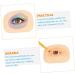 Didiseaon 5 Sets Makeup Practice Skin Eyeshadow Blank Makeup Skin Practical Eye Skin Exercise Board Major 6.9x5.2cmx5pcs Assorted Colorx5pcs - Buy Online on GoSupps.com