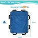 Positioning Bed Pad with Handles Hospital Sheets Transfer Board Belts Patient Lift Elderly Assistance Incontinence Mattress Sheets for Turning Lifting Repositioning Washable Underpads (48" x 40") - Buy Online on GoSupps.com