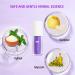 Teeth Whitening V34 Colour Corrector Toothpaste for Sensitive Teeth, Gum Repair & Gum Health - Purple Whitening Foam for Stain Removal due to Coffee & Smoking - Buy Online on GoSupps.com