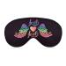 Heart with Rainbow Wings Sleep Mask Eye Cover for Sleeping Blindfold with Adjustable Strap Blocks Light Night Travel Nap for Men Women
