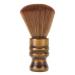 Face Duster Brush Barber Brush Broken Hair Sweep Brush Hair Cutting Neck Duster Brush Neck Face Duster for Salon Stylist Barber Hairdressing Barber Natural Fiber Wooden Handle Cutting Kits