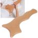Verdant Touch Wooden Gua Sha Board | 100% Natural Beauty Tool for Lymphatic Cleansing & Cellulite Massage - Buy Online on GoSupps.com