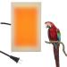 H&G lifestyles Bird Heater for Cage Snuggle Up Bird Warmer for Exotic Pet Birds Large 4.7"X7.9"