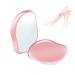 Crystal Hair Eraser  Crystal Hair Remover Painless Exfoliation  Portable Mild Hair Removal Tool  Magic Hair Eraser for Back Arms Legs Fast & Easy  Reusable Crystal Hair Eraser for Women and Men- Pink