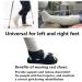 Post Op Shoe - Adjustable Recovery Plaster Shoe with Waterproof Leg Cast Cover | Unisex Lightweight Easy to Wear Black (M - Buy Online on GoSupps.com