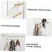 jojofuny Condiment Jar 2 Pcs 1 Wall Hanging Hook Hanger Coat Hangers Metal Hangers Wrought Iron Hooks Backpack Bath Ball - Buy Online on GoSupps.com