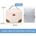 SHENHU Beige Toiletry Bag with Hanging Hook - Water-resistant Travel Makeup Organizer for Women - Buy Online on GoSupps.com