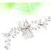 Ipetboom Bridal Hair Comb Golden Hair Jewels for Women Headwear for Women Leaf Hair Comb Womens Hair Accessories Hair Accessories for Women Hair Combs for Women Hairpin Wedding Bridesmaid - Buy Online on GoSupps.com