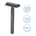 Buy Safety Razor - Double Edge Brass Handle Zinc Alloy for Travel & Home (Black) - Eco-Friendly Shaving Solutions - Buy Online on GoSupps.com