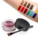 4D Hair Stroke Brow Stamp Brush Set with Eyebrow Cream - Light Brown | Ultra-Thin Angled Brush for Realistic Eyebrow Makeup - Buy Online on GoSupps.com