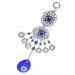 ORFOFE Blue Eyes Pendant Decor Ornament Car Tote Trendy Purse Turkish Blue Eyes Fashion Devil Eye Necklace